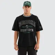 [Nena and Pasadena] Millennia Loopback Raptor Tee Anthracite Black