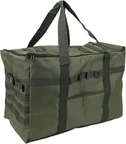 Camping Travel Cookware Organizer Bag, Grill Tool Storage Bag, 53L Large Capacity Multifunction Camping Cooking Utensils Organizer for Camping Cooking Spoon Chopsticks Organizing