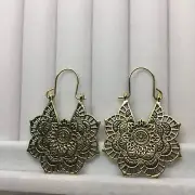1.5 Inch Bronze-tone Earring Set Boho Retro Dangle Drop Hook New Free Ship 1531