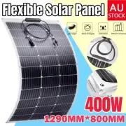12V 400W Flexible Solar Panel Mono Caravan Camping Home Portable Battery Charge