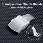 STAINLESS STEEL WATCH BUCKLE 12MM 14MM 16MM 18MM 20MM 22MM B