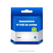 Non OEM HP 915XL Cyan Ink Cartridge [Firmware Safe]