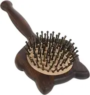 KAILIKETIY Portable Hair Comb Shaped Paddle Brush for Easy Made From Durable Sandalwood Static Hair Styling Tool for All Hair