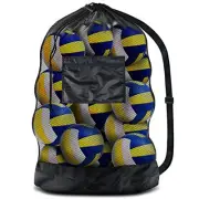 Extra Large Sports Ball Bag Mesh Socce Ball Bag Heavy Duty Drawstring Bags