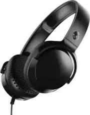 Skullcandy Riff On-Ear Wired Headphones, Microphone, Call and Track Control