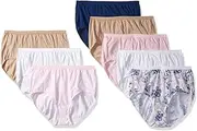 [Just My Size] Cotton Tagless® Brief Panties 8-Pack