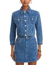L'Agence Koda Crop Jacket
