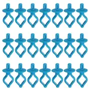 50pcs Bobbin Holder for Thread Spools on Spool Top Bobbins Blue