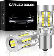 1156 LED Bulb White, LED Reverse Light Bulb Backup Light Bulb Super Bright by Yifengshun, BA15S P21W 1441 1003 LED Bulb Replacement Lamp Interior Lights for Cars, RV(2 Packs)