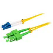 PRO2 FP7697 10M Sm Sca-Lc Fibre Patch Lead Os2 Dx3.0Mm Lszh