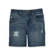 Wonder Nation Boys Distressed Denim Shorts- 18