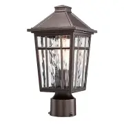 Darkaway Outdoor Post Lights Lamp Post Light Fixture, Waterproof Aluminum Hou...