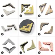 30pcs Book Corners Scrapbooking Albums Menu Decorative Corner Protectors