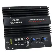 12V 600W PA-60A Speaker Subwoofer Bass Module Car Audio Amplifier Board Lossless