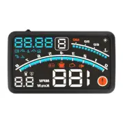 OBDII Car Speedometer Digital HUD Head Up Display Overspeed Warning MPH/KMH (for: Audi)