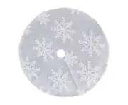 Christmas Tree Skirt, Large Round Fashion Tree Skirt for Xmas Ornaments and Holiday Decorations - Style 3