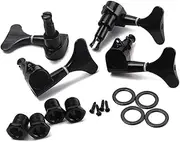 GREENADSCAPE 2r2l Bass Guitar Tuning Pegs Metal Material Heavy 4-string Bass Tuning Pegs