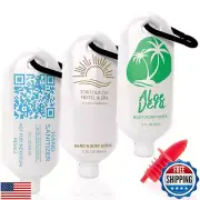 Hidden Alcohol Flask Set – 3 Pack of 4oz (12oz Total) Lotion Bottle Flasks wi