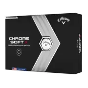 Callaway Golf 2022 Chrome Soft X Golf Balls White