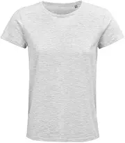 [SOL'S] SOLS Womens/Ladies Crusader Organic T-Shirt (UK Size: S) (Ash)