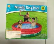 Novelty Ring 60" Round Inflatable Kids Watermelon Swimming Wading Kiddie Pool