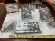 Box of 3, McKinney 55860, 4 1/2" x 4 1/2", TA2714 26D NRP Hinges, With Screws