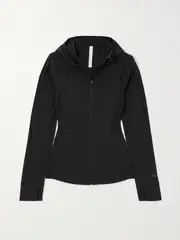 [lululemon] lululemon - Mist Over Hooded Stretch Recycled Jacket - Black - US12 US 12 Black