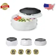 Compact Dehydro Food Dehydrator with 600W Power - Ideal for Jerky & Fruits