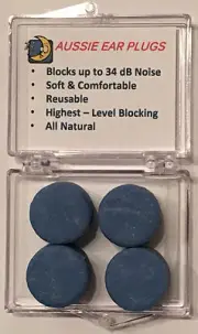 Total Noise Blocking Waterproof Ear Plugs Snore Sleep Swim Travel FREE TRACKING