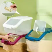 10kg Rice Storage Box Moisture-Proof Rice Box Grain Cereal Bucket Food Cereal
