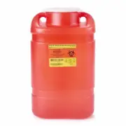BD red sharps 305477 Multi-Purpose Sharps Container, 5 Gallon