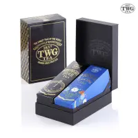 在飛比找momo購物網優惠-【TWG Tea】時尚茶罐雙入禮盒組 午夜時光之茶100g+