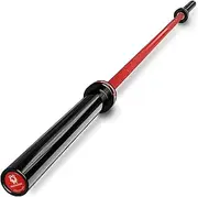 RICHUANG 7ft Olympic Barbell 28mm - Weightlifting Bar with Smooth Bearings for Snatch & Clean & Jerk - 1500lbs Capacity 45lb Alloy Steel Olympic Bar Fits 2" Olympic Plates - Home Gym Strength Training