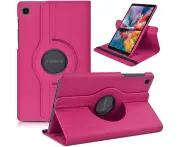 Premium Rotating Flip case For Samsung Galaxy Tab A7 2020 SM-T500 /T505 - Hot Pink