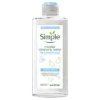 Simple Micellar Cleansing Water 400mL Water Boost Hydrates Removes Make-Up