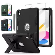 For iPad 10th Generation 10.9 inch Tablet Case Shockproof Heavy Duty Stand Cover