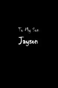 在飛比找博客來優惠-To My Dearest Son Jayson: Lett