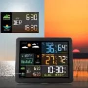 Digital Alarm Clocks Multifunction Wireless Weather Station for Bedroom Office