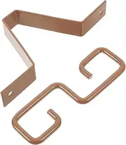 Decorative Rain Chain Gutter Adapter V-Shaped Hook for Rain Pipe Flap Easy Install