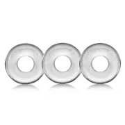Oxballs Ringer 3-Pack Penisrings - Clear