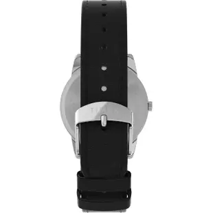 【TIMEX】天美時 Easy Reader系列 35毫米環保純素皮革錶帶手錶 白x黑TXTW2V75100