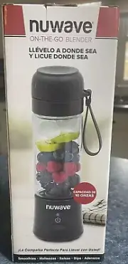 NUWAVE ON THE GO PORTABLE RECHARGABLE BLENDER MIXER NEW IN BOX