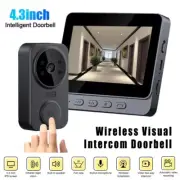 Smart Wireless Doorbell Visual Intercom Camera 2-Way Audio Detector for Home