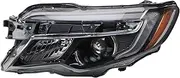 TRQ Left Headlight Compatible with 2016-2020 Honda Pilot 2017-2020 Ridgeline