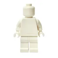 在飛比找蝦皮購物優惠-LEGO 樂高 白色人偶 全新品, 素面人偶 白色 素面 素