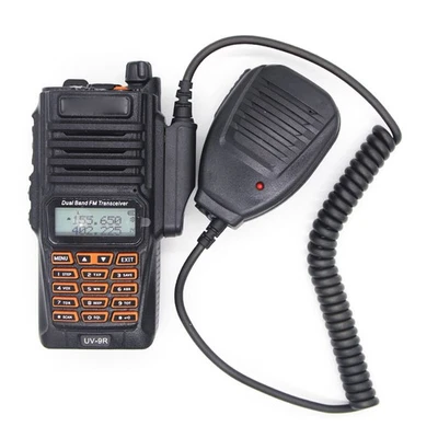 2 Way Radio PTT Speaker Microphone Mic For Baofeng UV-9R / UV-9R Plus BF-9700 A