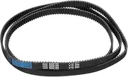 uxcell HTD-5M Rubber Timing Belt 400 Teeth, 2000mm Pitch Length x 15mm Width x 3.6mm Height, Closed Loop Pulley Timing Belt