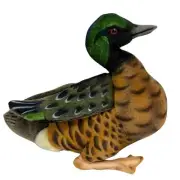 Hansa Chestnut Teal Duck soft plush toy 11"/28cm Duck Soft Toy