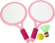 ibasenice 1 Set Badminton and Tennis Racket Set Rackets Shuttlecocks for Indoor and Outdoor Fun for Parent Interaction and Physical Development
