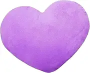Heart Pillow Heart Plush Cushion - Cuddly Heart Throw Pillows, Soft Plush Heart Shaped Cushion, Pink Heart Decorative Pillow, for Sofa Bed Dining, Presents for Kids Friends Valentines Day Mothers Day